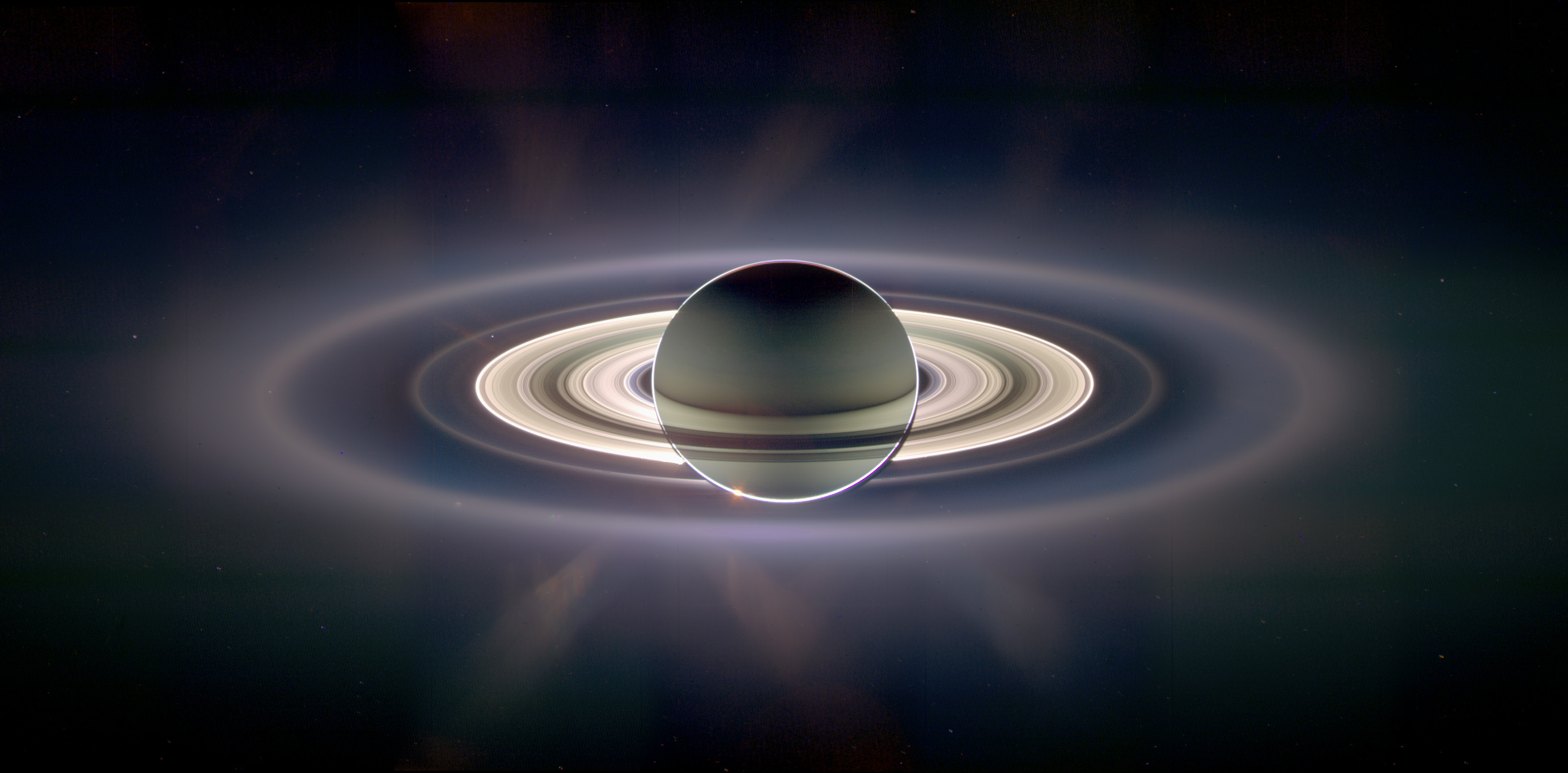 Saturn in Eclipse